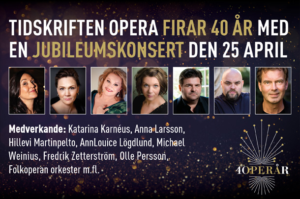 Tidskriften Operas Jubileumskonsert